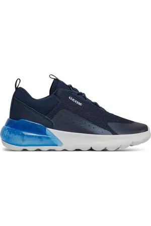 Geox Sneakersy J Activart Illuminus J45LYA 0149J C4002 D Tmavomodrá