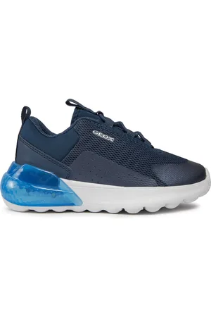 Geox Sneakersy J Activart Illuminus J45LYA 0149J C4002 S Tmavomodrá