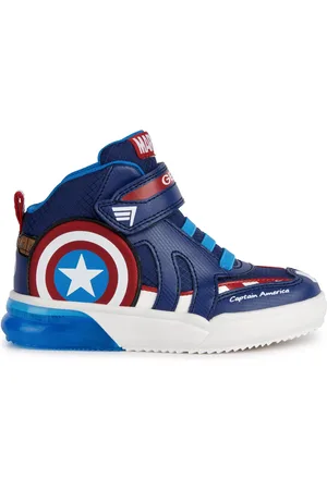Geox Sneakersy MARVEL J Grayjay Boy J369YC 0FU50 C0735 D Tmavomodrá