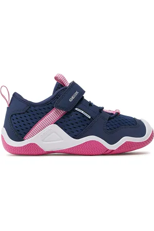 Geox Sneakersy J Wader Girl J3508A 01450 C4268 S Tmavomodrá