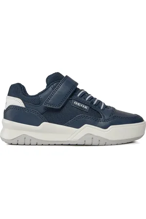 Geox Sneakersy J Perth Boy J367RE 0FEFU C4211 S Tmavomodrá
