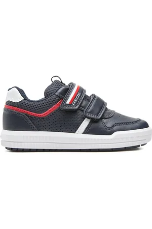 Geox Sneakersy J Arzach Boy J354AA0BC14C0735 S Tmavomodrá