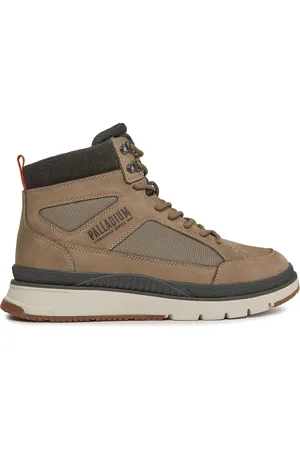 Palladium Sneakersy Pallasider Mid Cuff 08878-377-M Khaki