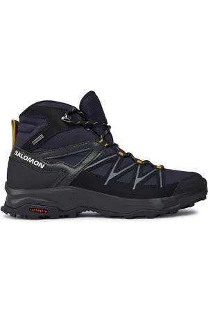 Salomon Trekingová obuv Daintree Mid Gtx GORE-TEX L41678400 Tmavomodrá