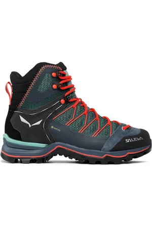 Salewa Trekingová obuv Ws Mtn Trainer Lite Mid Gtx GORE-TEX 61360-5585 Zelená