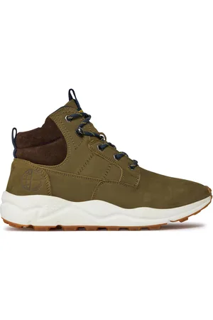 JACK & JONES Kotníková obuv 12240463 Zelená