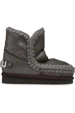 Mou Sněhule Eskimo 18 With Rhinestones Logo Stříbrná