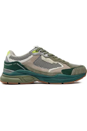 Pepe Jeans Sneakersy Dave Rise M PMS60003 Zelená
