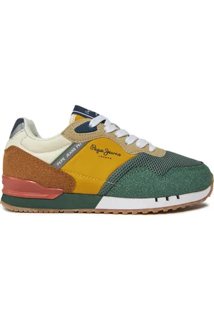 Pepe Jeans Sneakersy London Urban B PBS40002 Zelená