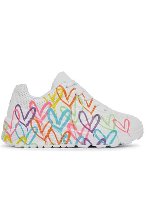 Skechers Sneakersy Uno Lite Spread The Love 314064L/WML