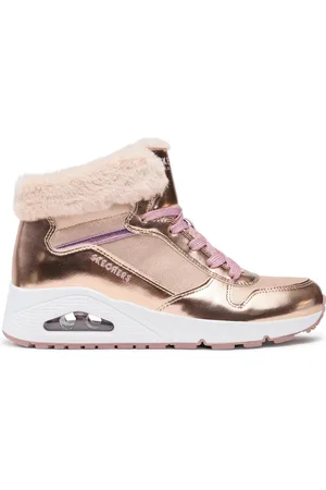 Skechers Sneakersy Uno Cozy On Air 310518L/RSGD Zlatá