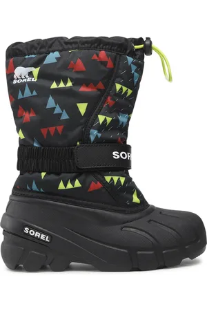 sorel Sněhule Youth Flurry Print NY3504