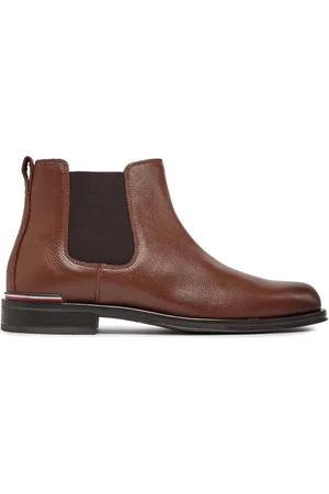 Tommy Hilfiger Kotníková obuv s elastickým prvkem Th Central Cc And Coin