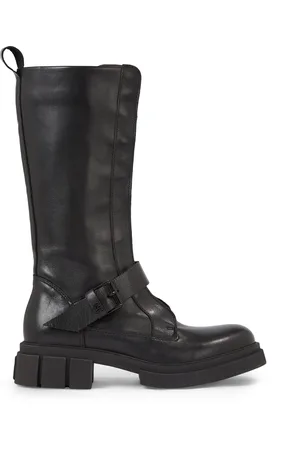 Tommy Hilfiger Kozačky Cool Monochromatic Bikerboot FW0FW07338