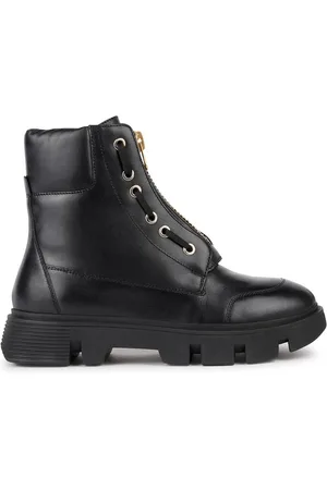 Geox Polokozačky D Vilde D36UAB 00085 C9999