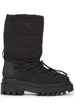 Calvin Klein Sněhule Flatform Snow Boot Nylon Wn YW0YW01146