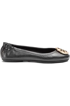 Tory Burch Baleríny Minnie Travel Ballet With Metal Logo 50393
