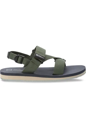 Jack Wolfskin Sandály Urban Entdeckung Belt Sandal 4056711 Zelená