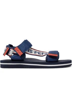 Pepe Jeans Sandály Pool One B PBS70063 Tmavomodrá