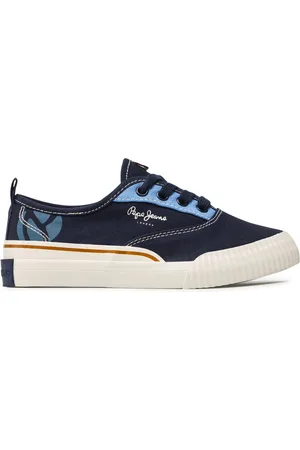 Pepe Jeans Tenisky Ottis Bamba PBS30525 Tmavomodrá
