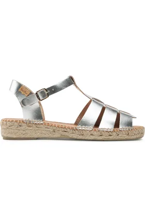 Toni Pons Espadrilky Emma Stříbrná