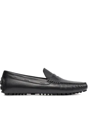 HUGO BOSS Mokasíny Driver Mocc 50507551 Tmavomodrá
