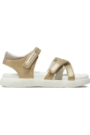 Tommy Hilfiger Sandály T1A2-33236-0569 S Zlatá