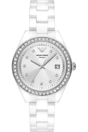 Emporio Armani Hodinky Leo AR70014 Stříbrná