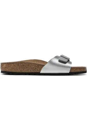 Birkenstock Nazouváky Madrid Bs 0040413 Stříbrná