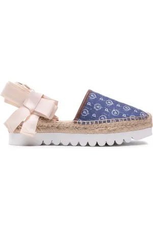 Pollini Espadrilky TA10134G0EQ6D70A Tmavomodrá