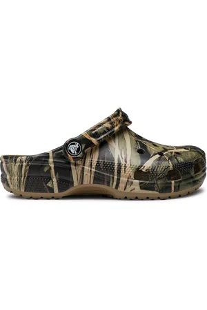 Crocs Nazouváky Classic Realtree 12132 Zelená