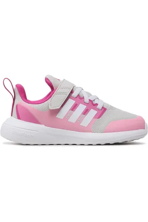 adidas Sneakersy Fortarun 2.0 Cloudfoam Sport Running Elastic Lace Top Strap Shoes HR0281