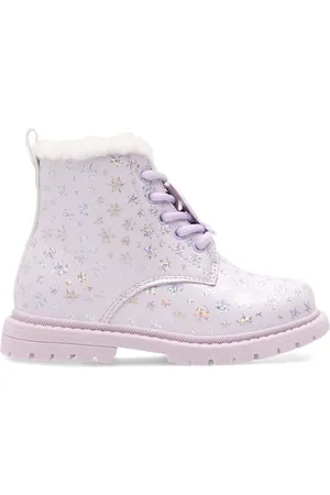 Frozen Polokozačky AW23-103DFR Fialová