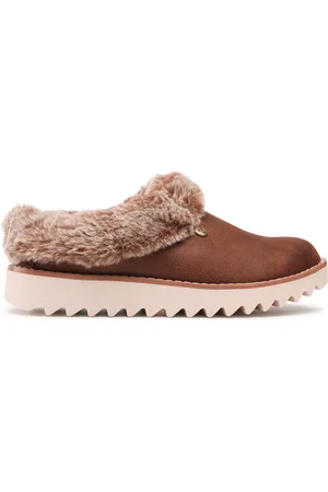 Skechers Bačkory BOBS Winter Rock 113423/BRN