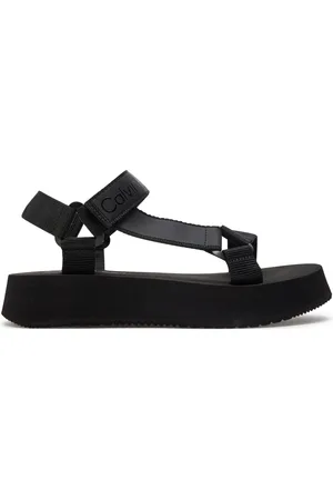Calvin Klein Sandály Sandal Velcro Webbing Dc YW0YW01353