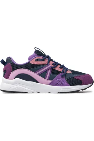 Kappa Sneakersy Logo London Kid 341E4QW Fialová