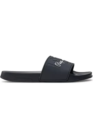 Pepe Jeans Nazouváky Slider Young M PMS70147 Tmavomodrá