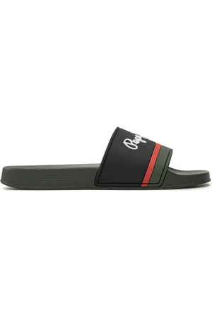 Pepe Jeans Nazouváky Slider Portobello M PMS70123 Khaki