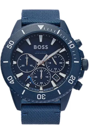 HUGO BOSS Hodinky 1513919 Tmavomodrá