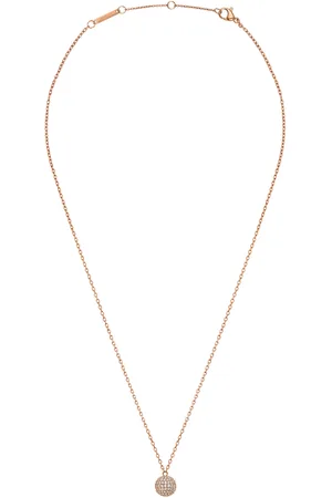 Daniel Wellington Náhrdelník Pavé DW00400625 Růžové zlacení