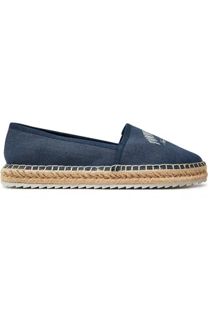 Tommy Hilfiger Espadrilky Tjw Varsity Espadrille EN0EN02470 Tmavomodrá