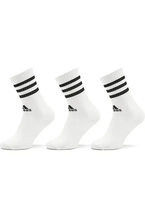 adidas Klasické ponožky Unisex 3-Stripes Cushioned Crew Socks 3 Pairs HT3458