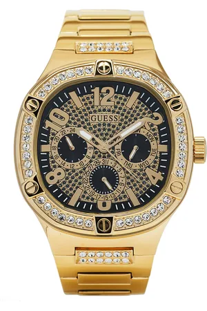 Guess Hodinky Duke GW0576G2 Zlatá