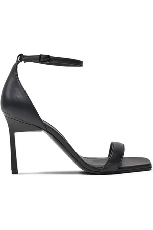 Calvin Klein Sandály Heel Sandal 90 Pearl Lth HW0HW02066