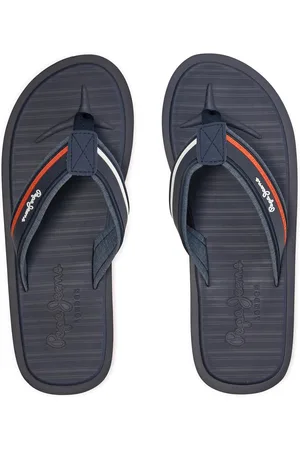 Pepe Jeans Žabky West Basic PMS70156 Tmavomodrá