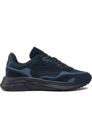 Tommy Hilfiger Sneakersy Modern Runner Tech Print FM0FM05123 Tmavomodrá