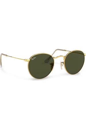 Ray-Ban Sluneční brýle Round Metal 0RB3447 001 Zlatá