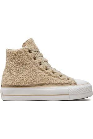 Converse Plátěnky Chuck Taylor All Star Lift Platform Sherpa A05509C