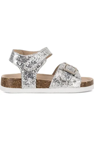 Nelli Blu Sandály CF-040124-01 Stříbrná