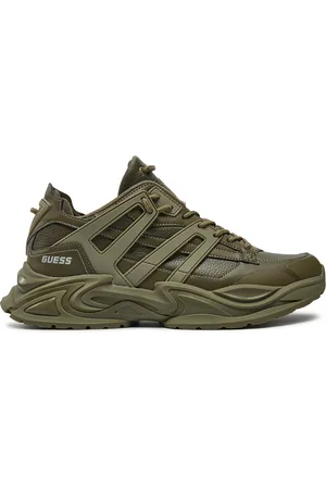 Guess Sneakersy Belluno Low FMTBEL ELE12 Khaki